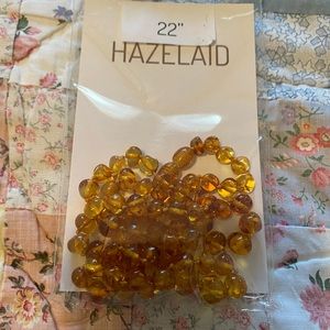 HAZELAID Amber 22” Necklace